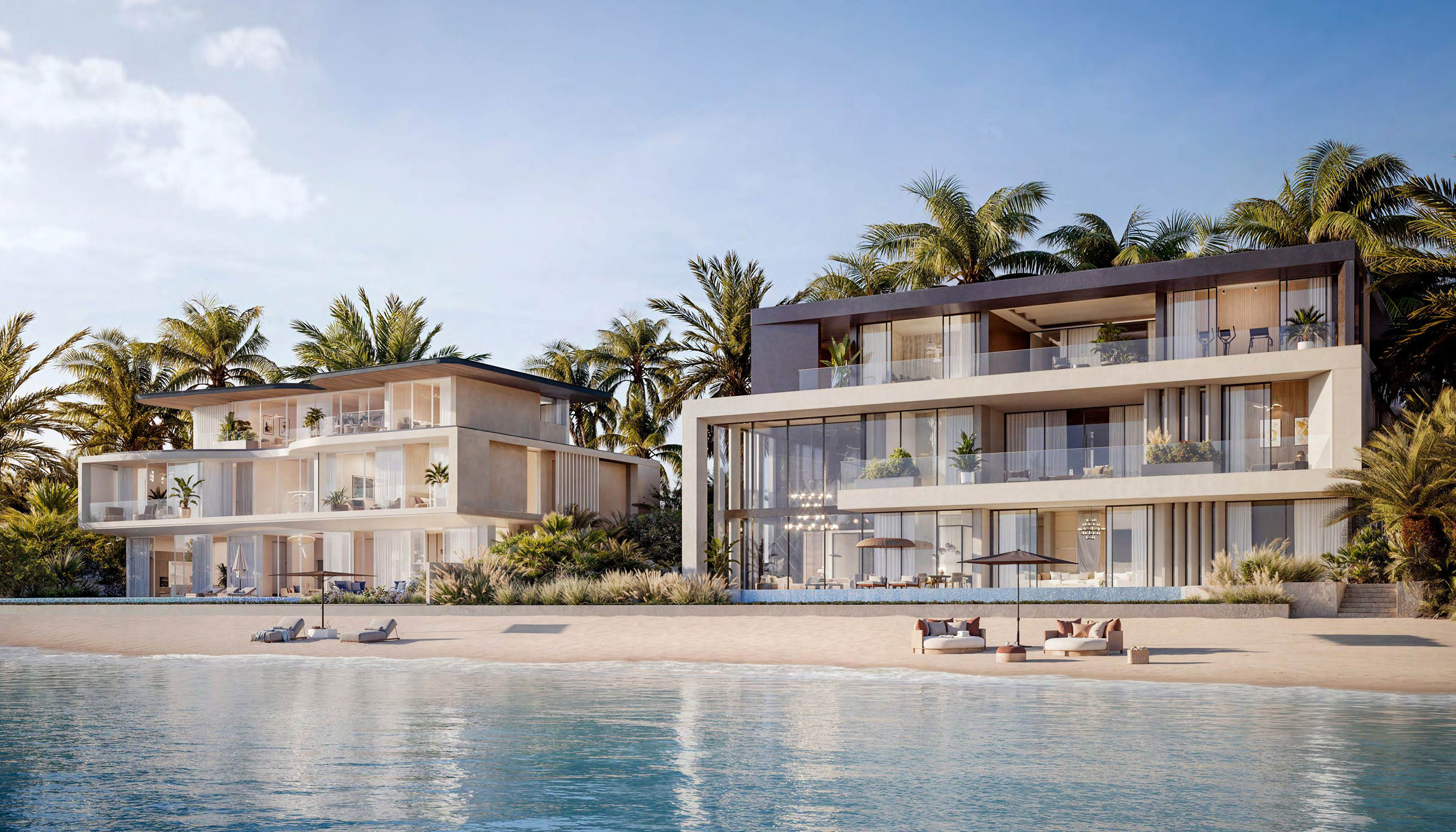 Palm Jebel Ali villas